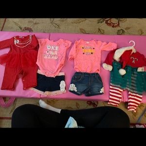 3-6 month baby girl lot